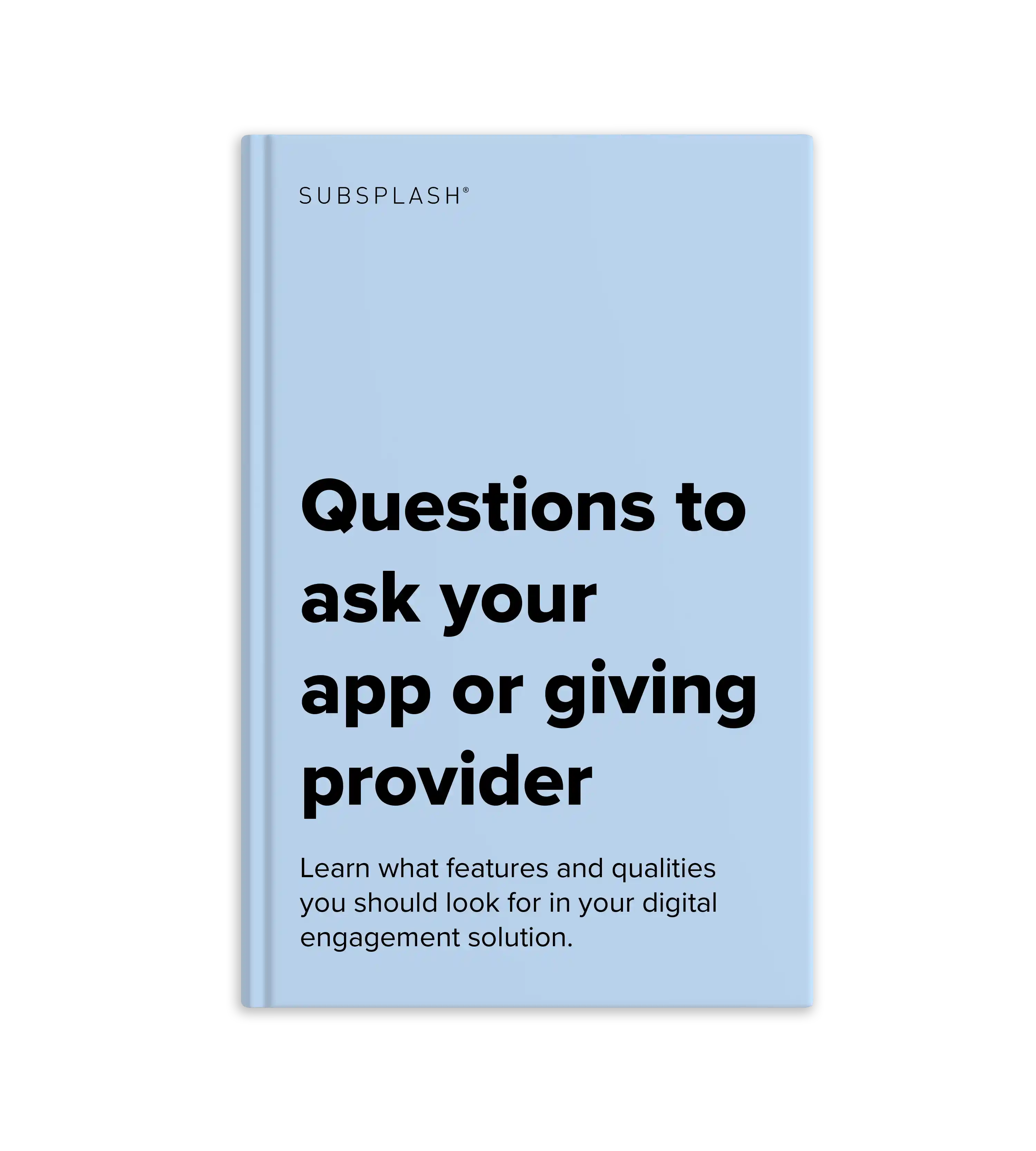 Questions to Ask Your Giving Provider